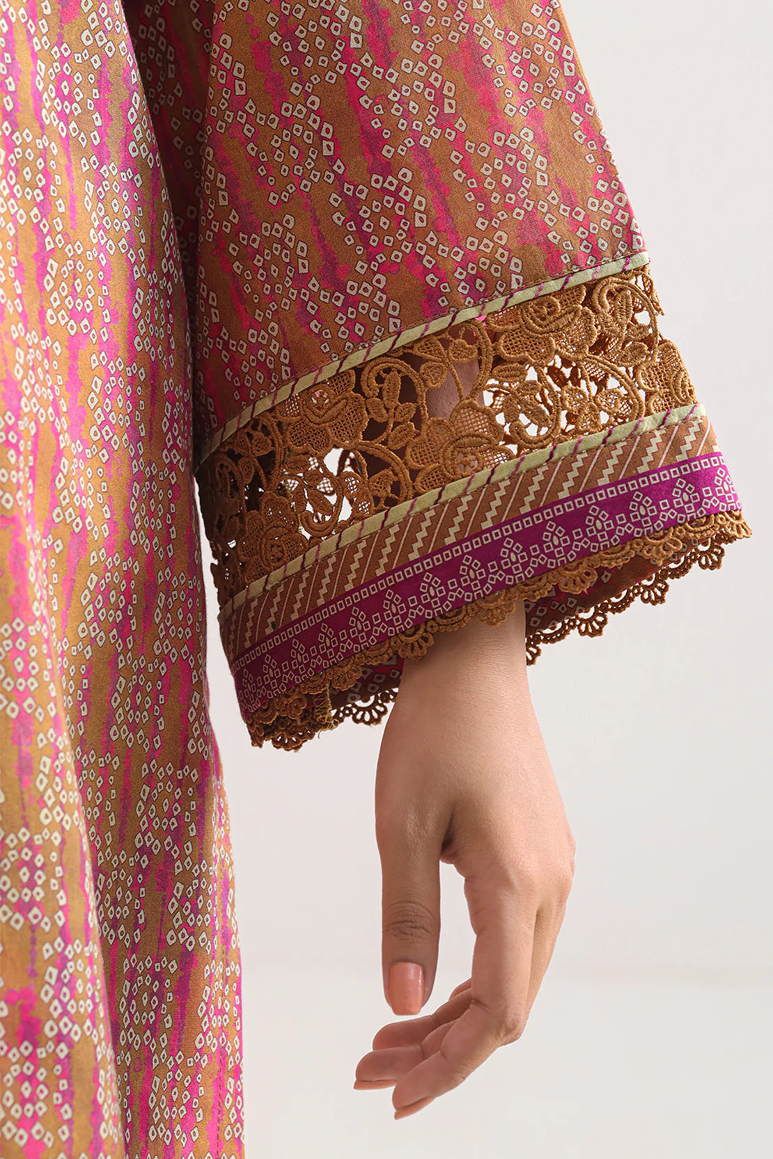 Unstitched Printed Lawn 3 Piece