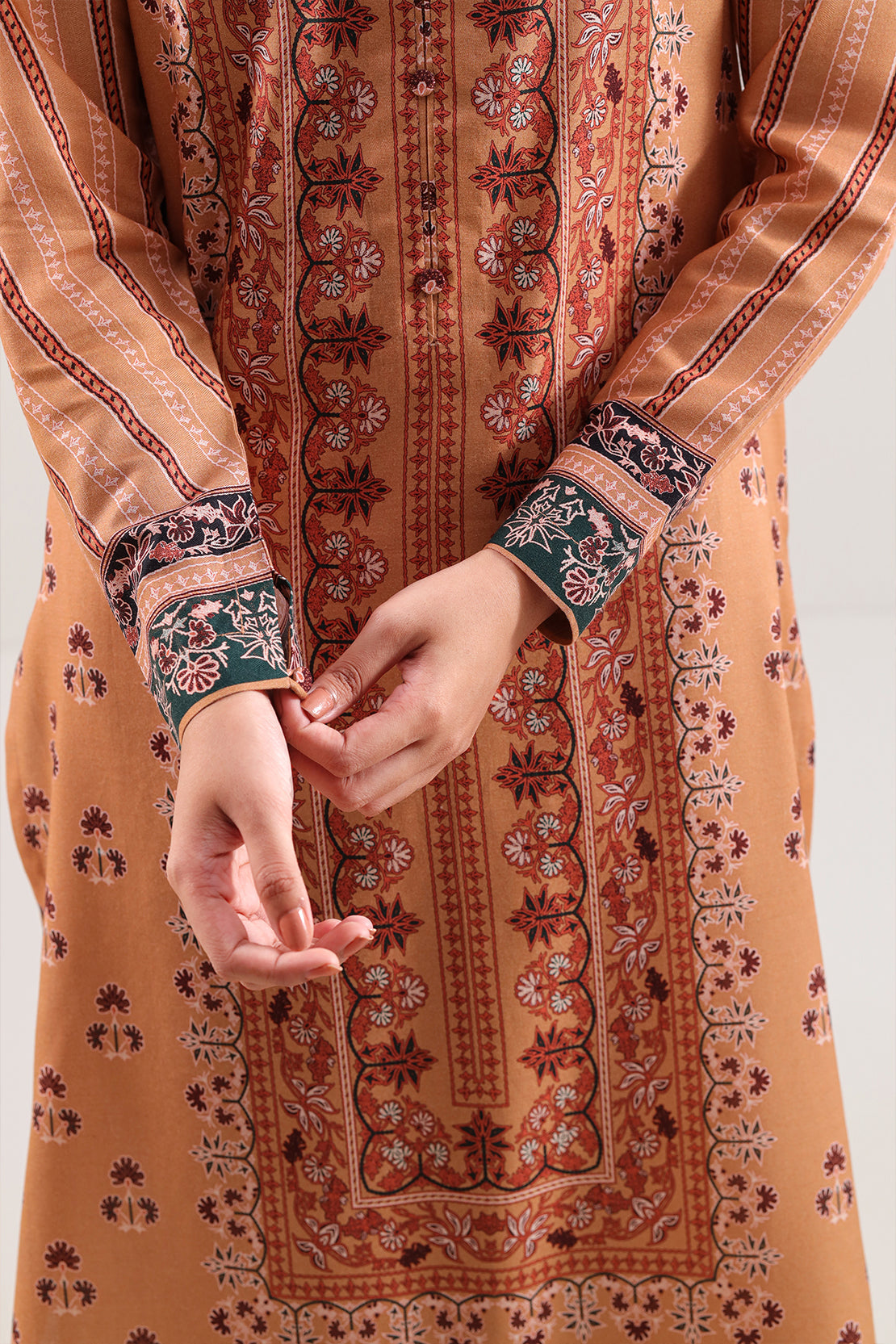 Unstitched Printed Lawn 3 Piece