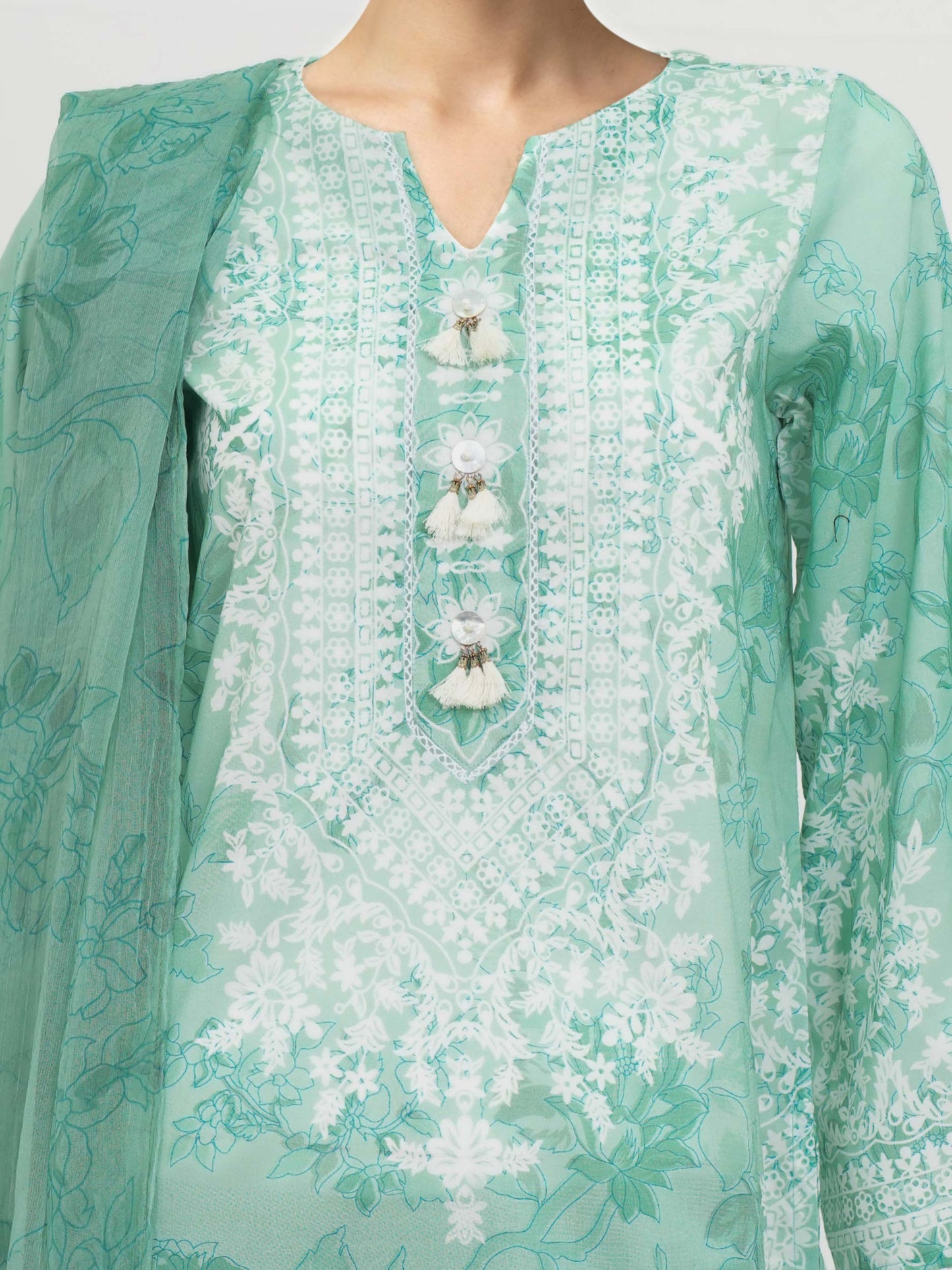 2 Piece Lawn Suit (Unstitched