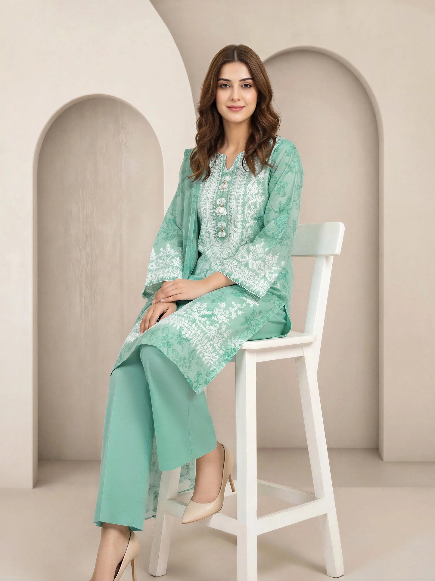 2 Piece Lawn Suit (Unstitched
